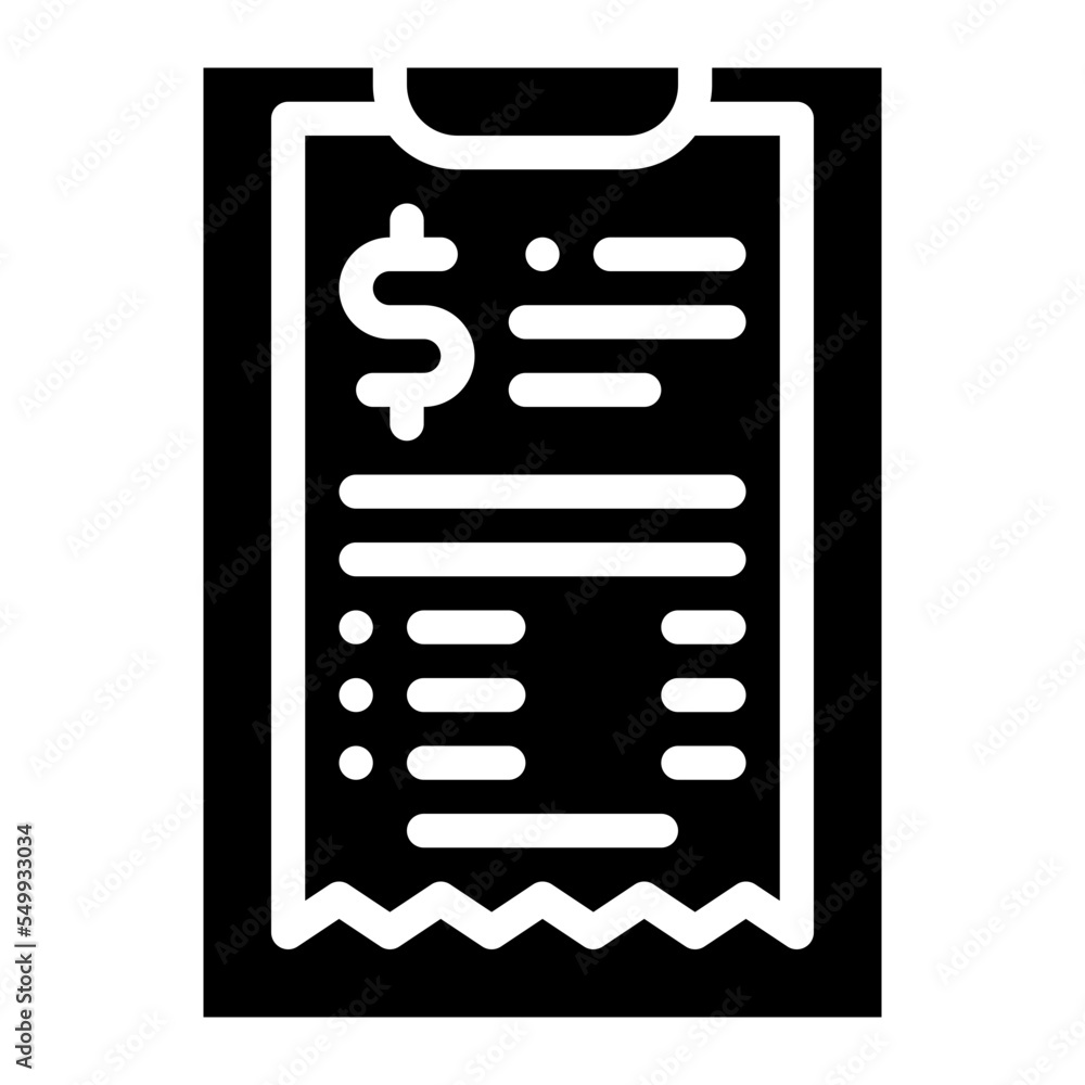 bill food delivery payment icon bill food delivery payment icon