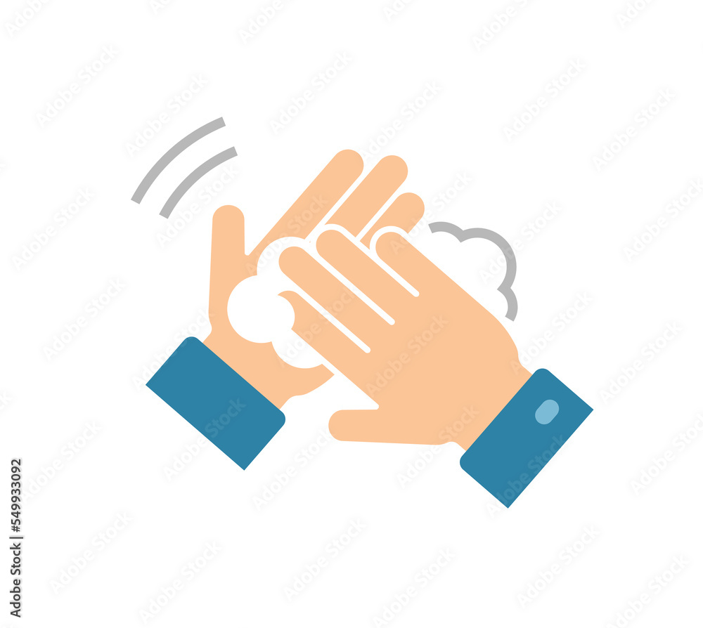 Hand washing icon vector pictogram with soap foam or palm clean sanitize and disinfect graphic clipart illustration isolated flat design, hygiene rinse care cartoon clip art for instruction sign image Hand washing icon vector pictogram with soap foam or palm clean sanitize and disinfect graphic clipart illustration isolated flat design, hygiene rinse care cartoon clip art for instruction sign image