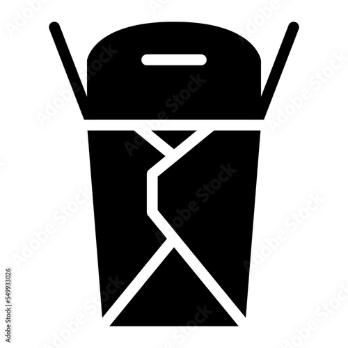 take away box food food delivery icon