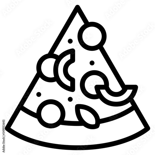 pizza fast food food delivery icon