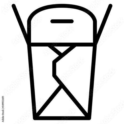 take away box food food delivery icon