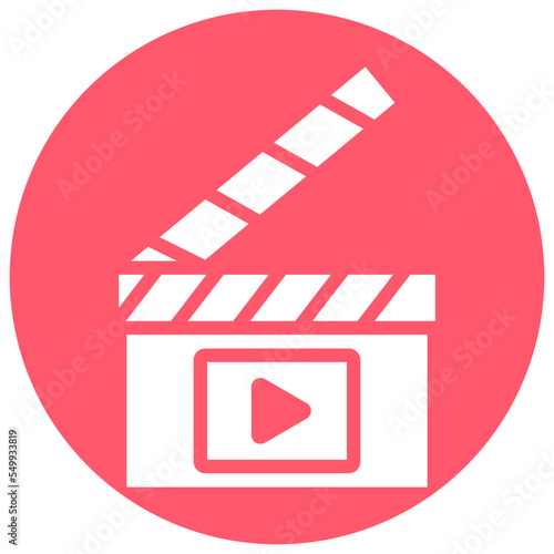 action clapper Vector Icon
