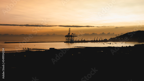 Landscape view of Imbituba Harbor