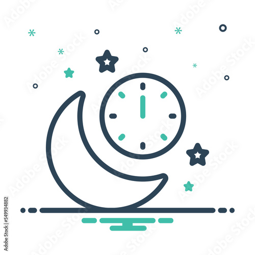Mix icon for midnight