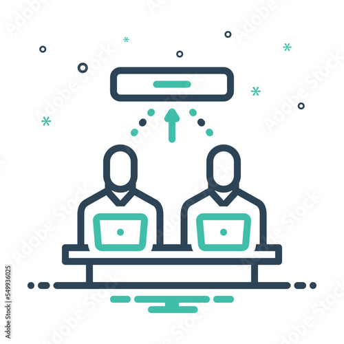 Mix icon for facilitate