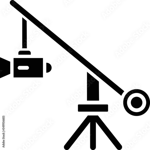 Camera Crane Vector Icon
