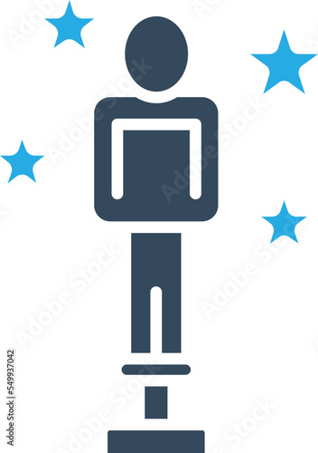 oscar award Vector Icon
