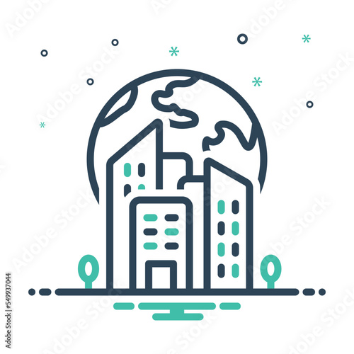 Mix icon for enterprises