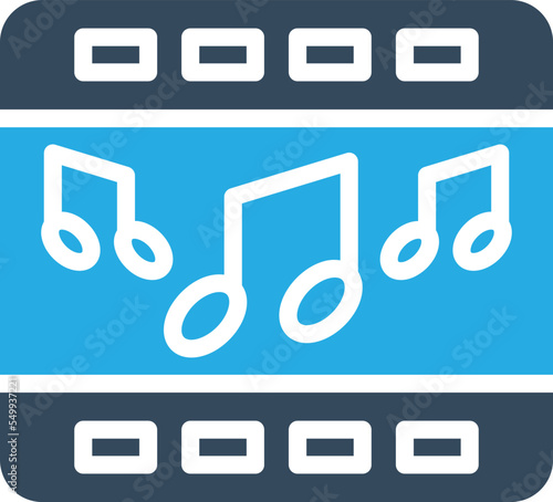 Audio Track Vector Icon
