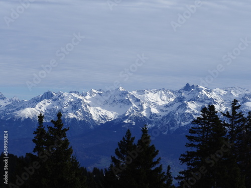 Panorama des alpes à partir du massif du Vercors © AldoBarnsOutdoor