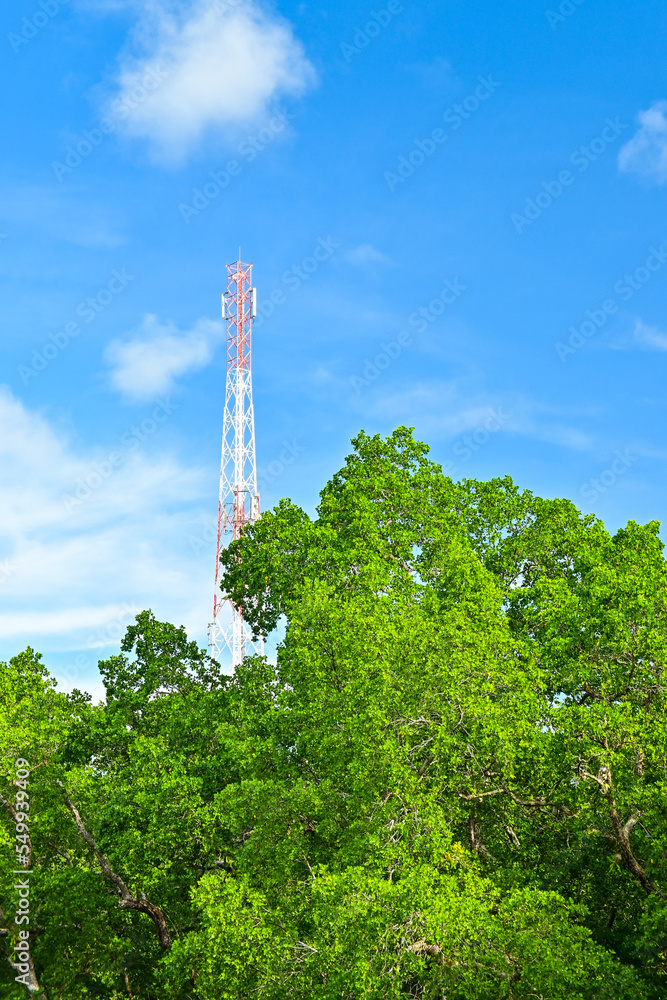 Fototapeta premium power station tower