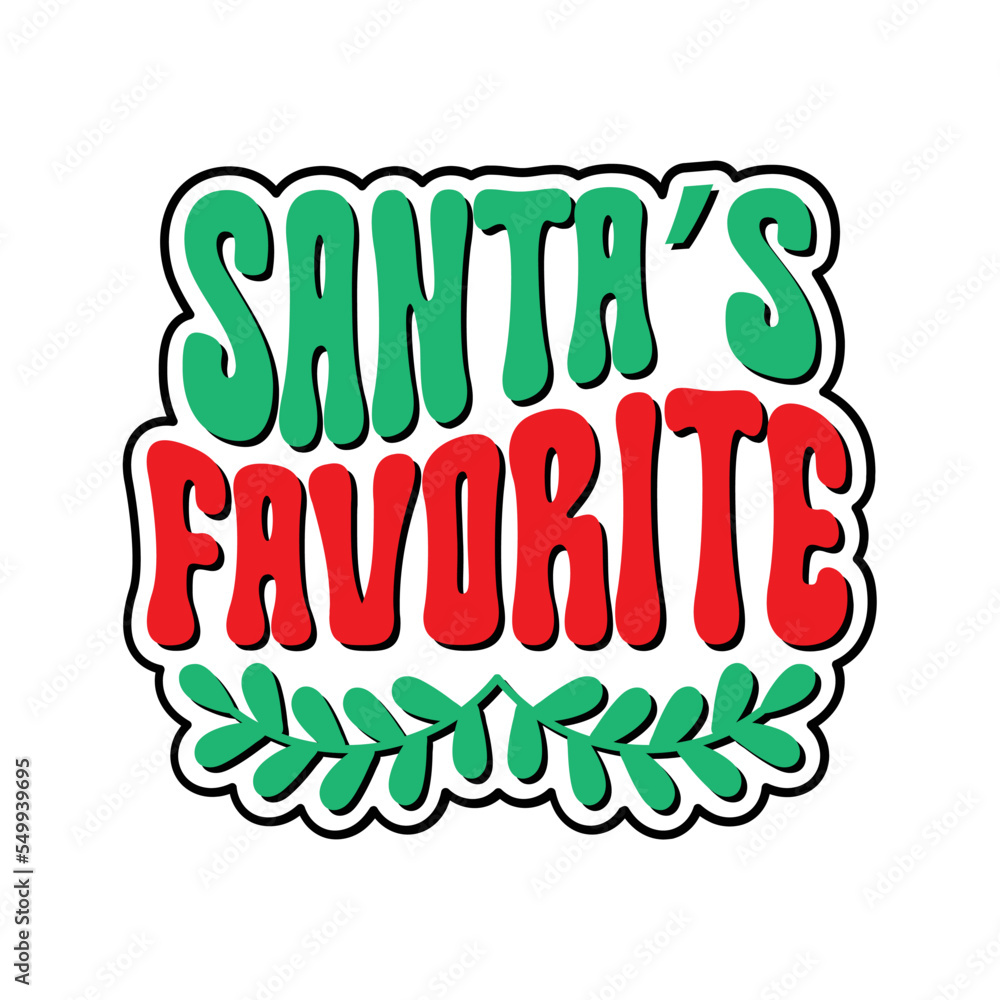 Fototapeta premium Santa's favorite