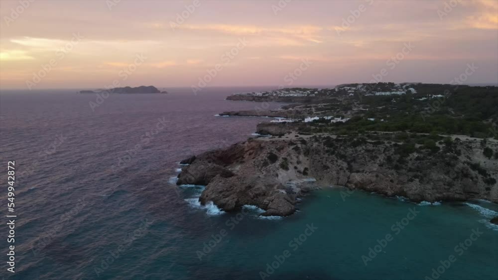 Cala Tarida beach in Ibiza, Spain Cala Tarida beach in Ibiza, Spain