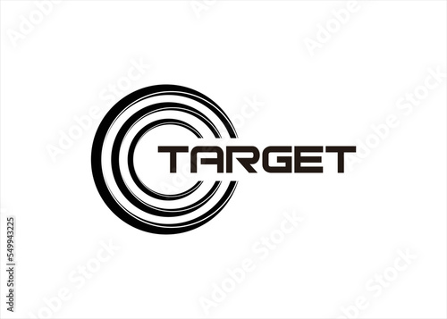 target marketing business logo design template
