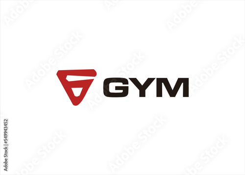 g logo gym fitness studio logo design