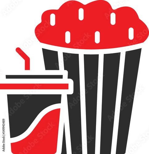 Popcorn Vector Icon

