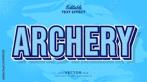 Editable text style effect - sports text effects style illustration