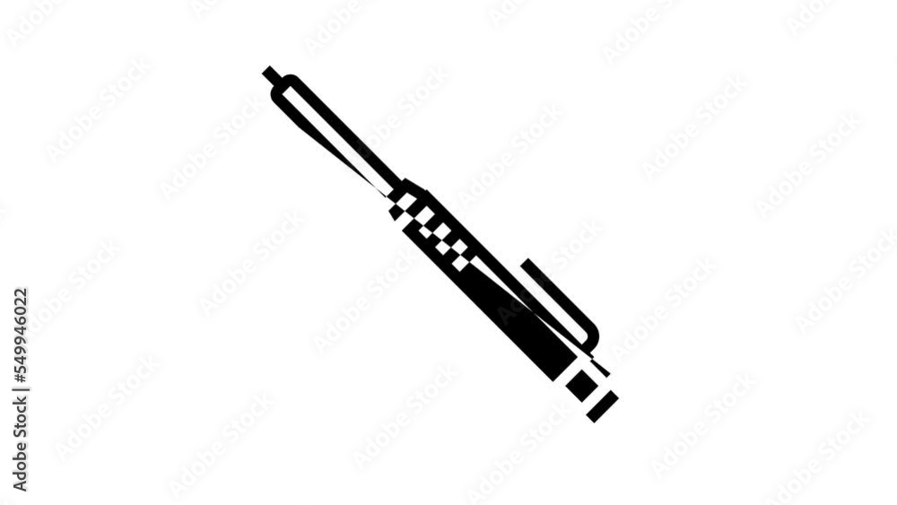 pencil carpenter line icon animation pencil carpenter line icon animation