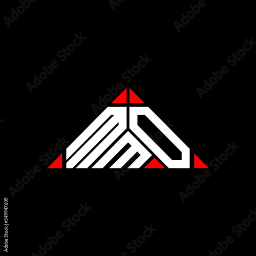 MMO letter logo creative design with vector graphic, MMO simple and modern logo.