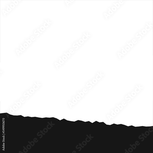 Black And Gold Footer Icon Vector