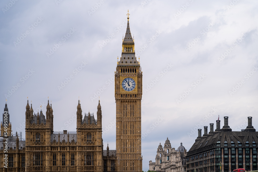 Big Ben and Houses of Parliament, London, UK