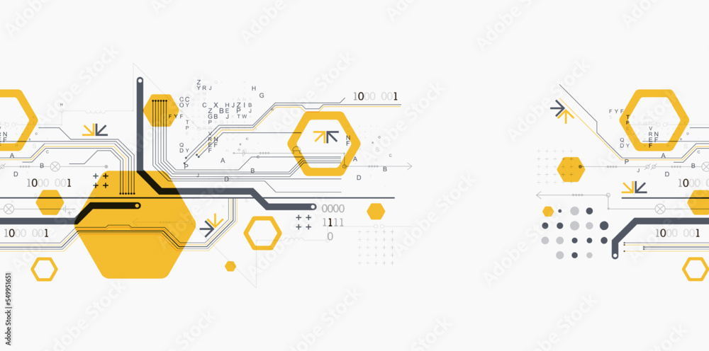 Obraz premium CPU art concept. Circuit board. Technology background.