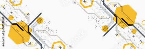CPU art concept. Circuit board. Technology background.