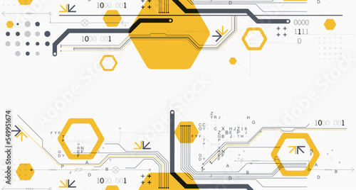 CPU art concept. Circuit board. Technology background.