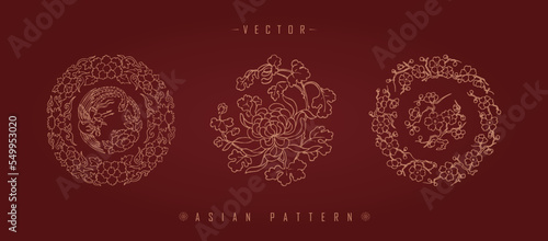 Chinese traditional decorative pattern