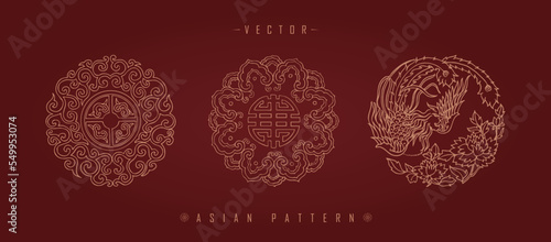 Chinese traditional decorative pattern