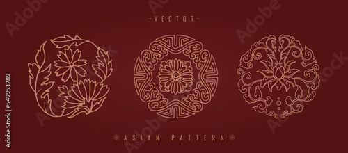 Chinese traditional decorative pattern