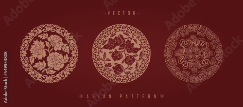 Chinese traditional decorative pattern