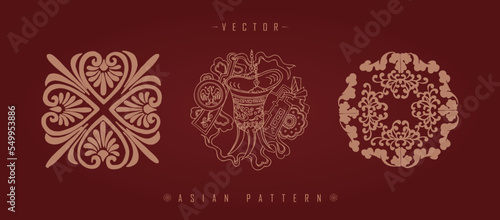 Chinese traditional decorative pattern
