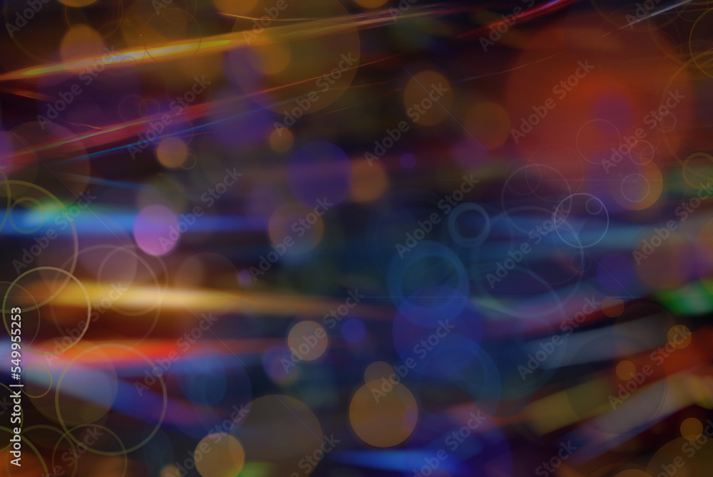 Colorful bokeh abstract bright backgrounds. Blurred image of Christmas background Colorful bokeh abstract bright backgrounds. Blurred image of Christmas background