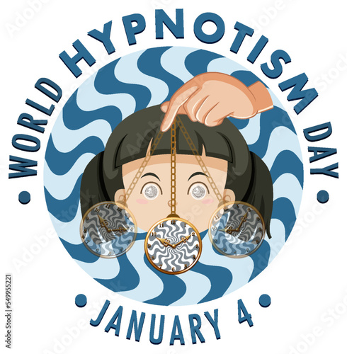 World hypnotism day January icon