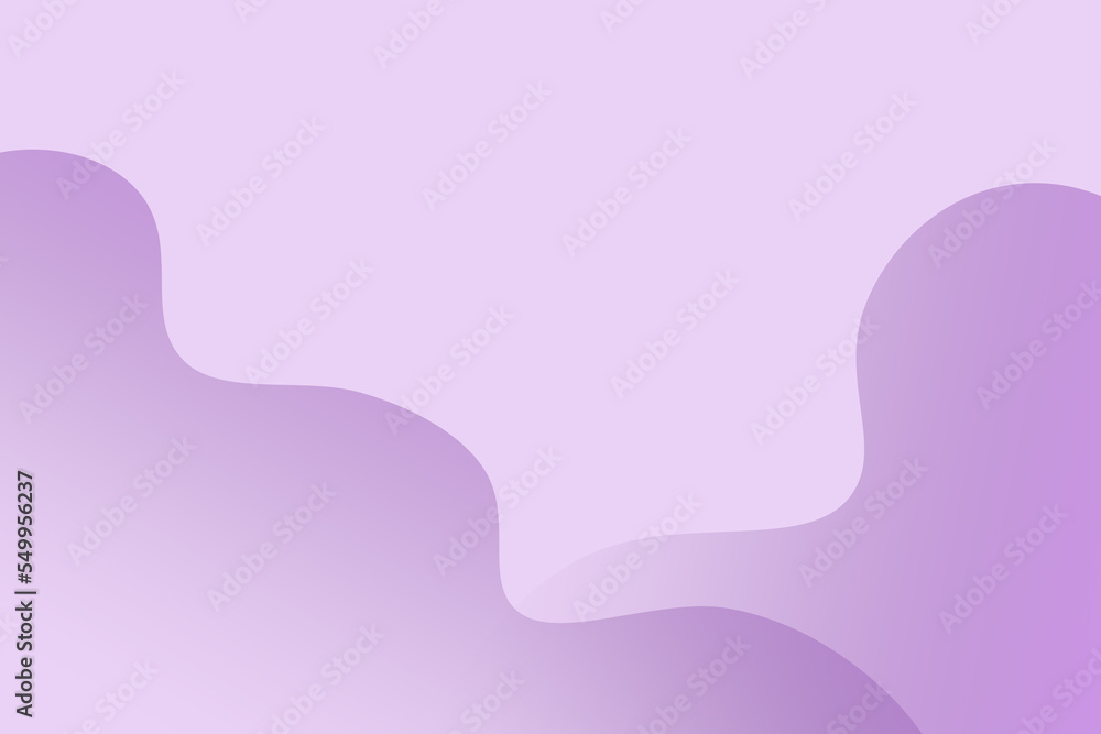 modern light pastel violet background with waves and free space for text