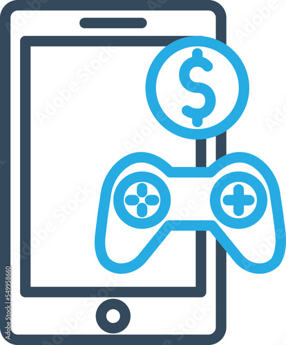  Money Game Vector Icon
