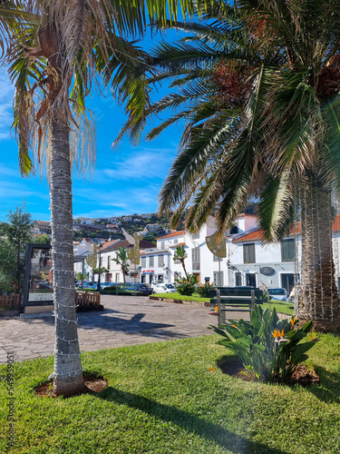 Canvastavla vista di santa cruz, madeira