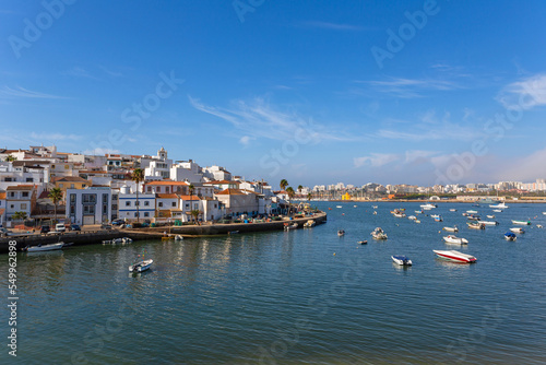 View of the village of Ferragudo