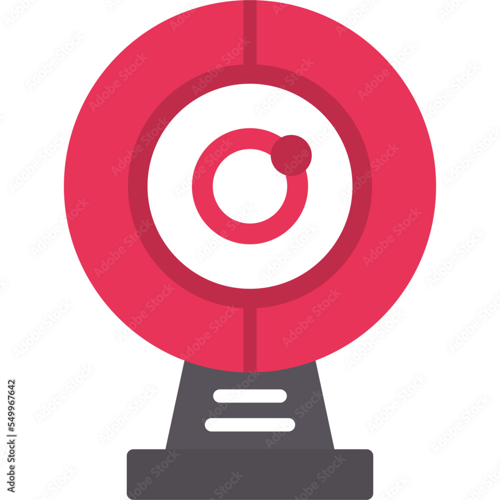 Round Webcam Icon Round Webcam Icon