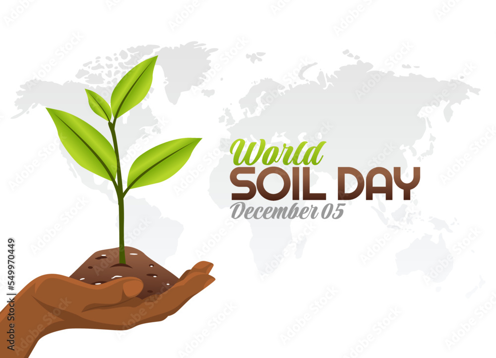 vector graphic of world soil day good for world soil day celebration