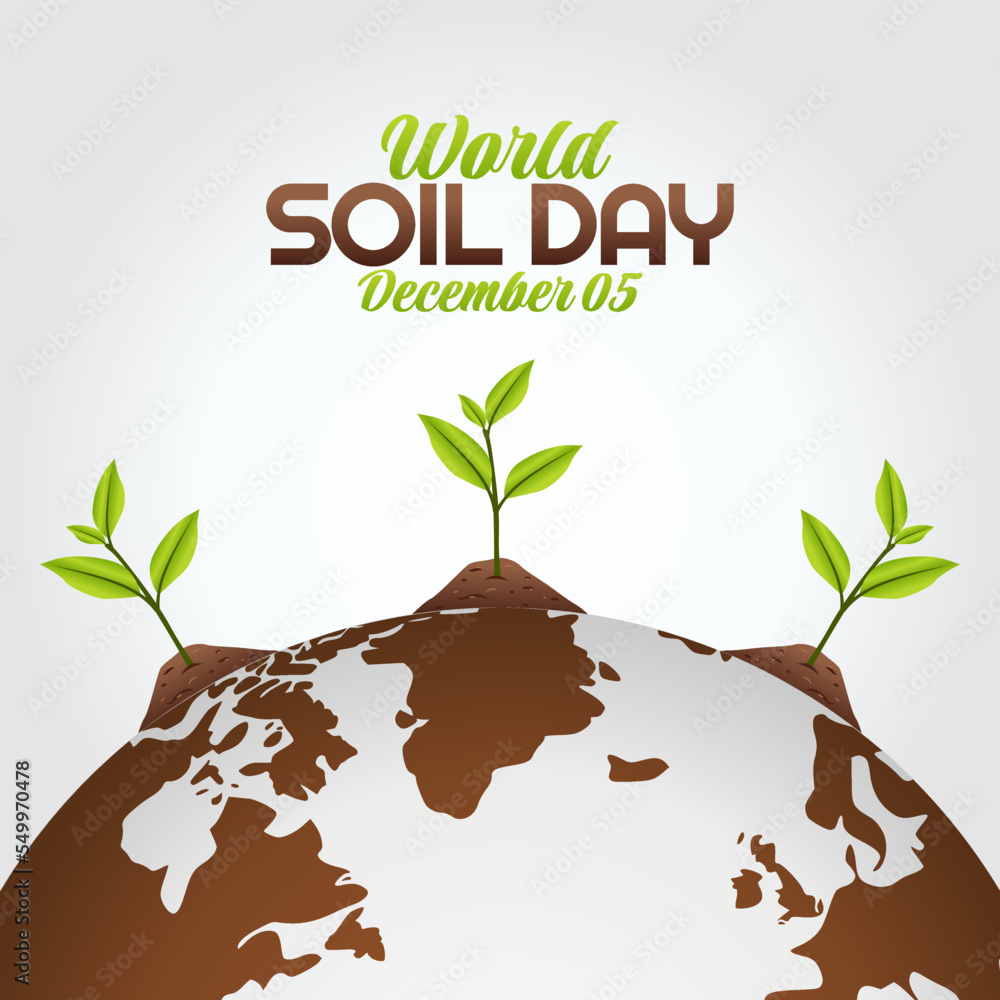 vector graphic of world soil day good for world soil day celebration