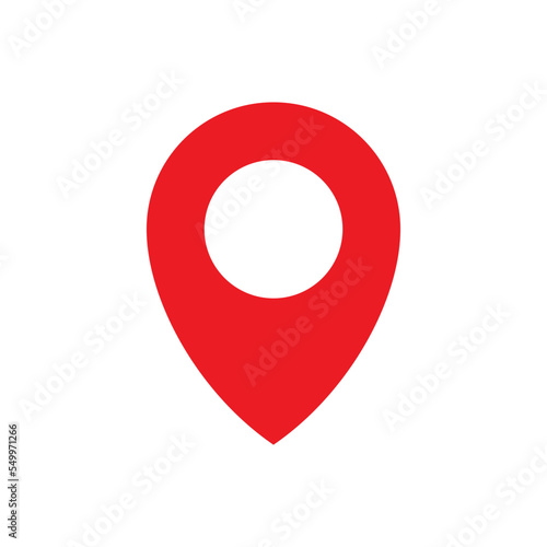 pin locator icon vector design template simple and modern Free Download pin locator icon vector design template simple and modern - GFXLoad