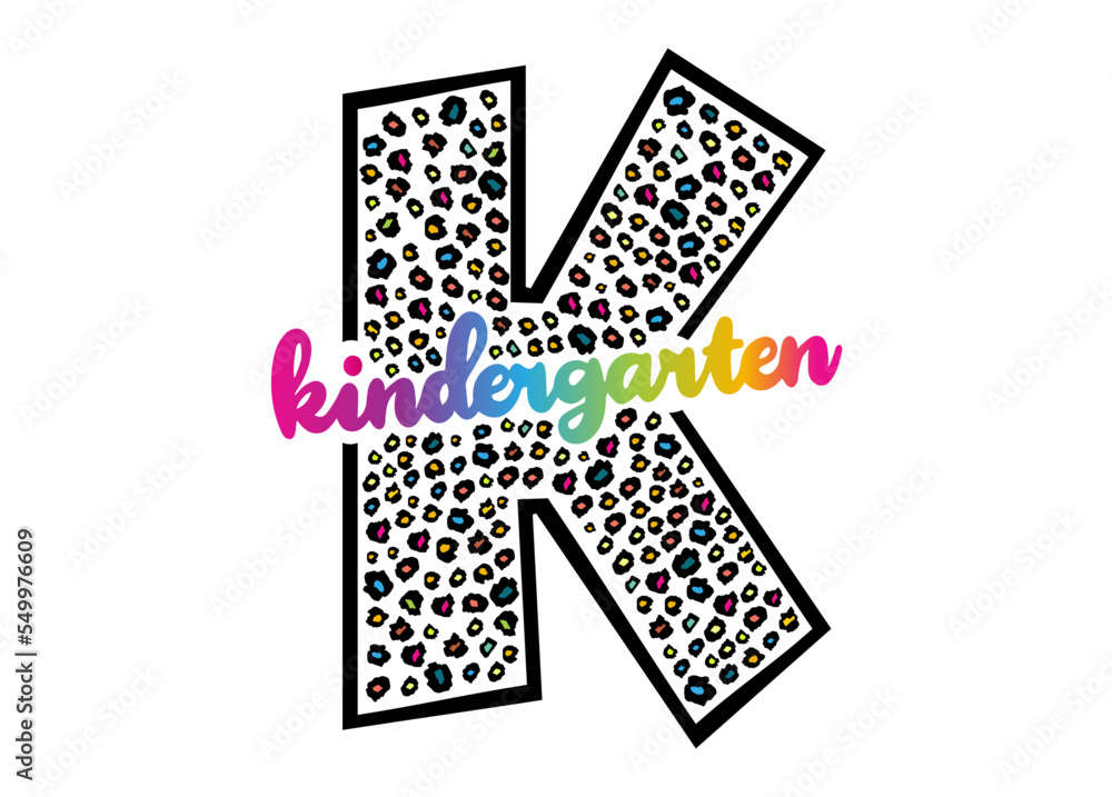 kindergarten leopared svg and png files for tshirt print kindergarten leopared svg and png files for tshirt print