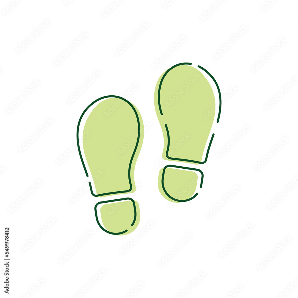 Walk daily.Healthy Lifestyle Icons - Outline Series Walk daily.Healthy Lifestyle Icons - Outline Series
