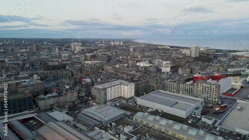 Aberdeen City in Scotland