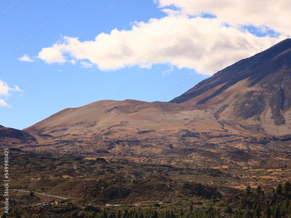 The Mount Teide is a volcano on Tenerife in the Canary Islands The Mount Teide is a volcano on Tenerife in the Canary Islands
