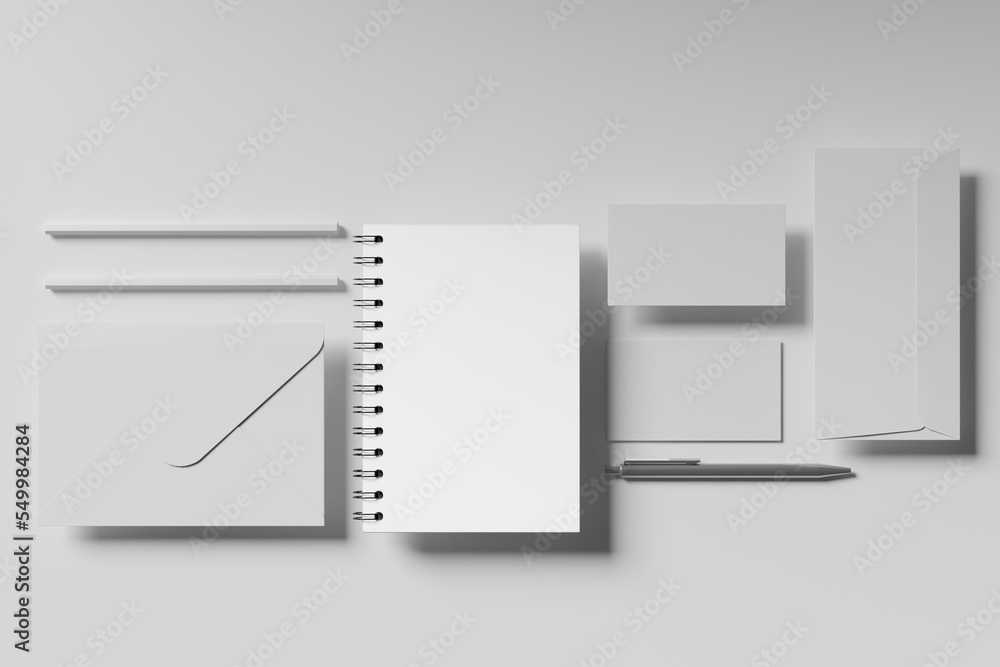 Minimal Corporate Stationery Mockup Minimal Corporate Stationery Mockup