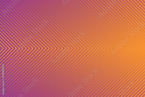 Abstract mixed colorful background made of lines that mace arrow.
