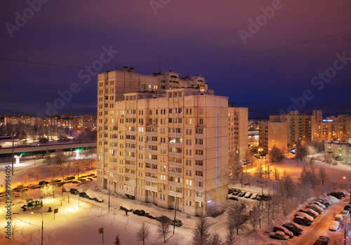 Yuzhnoye Butovo District (Southern Butovo). Moscow. Russia